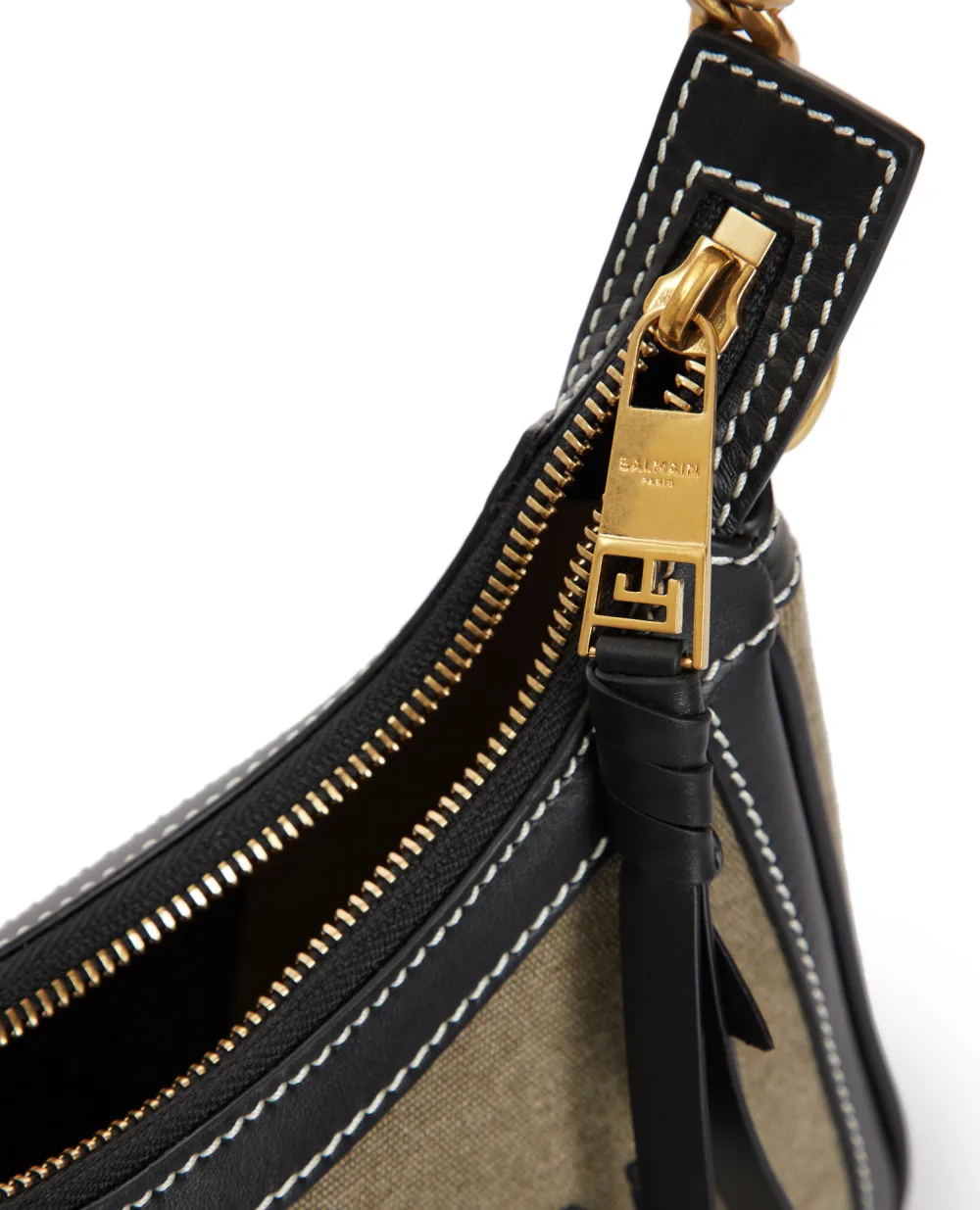 Сумка B-Army Shoulder Balmain AN1BT743TCLB, оливковый цвет • Купить в интернет-магазине Kameron