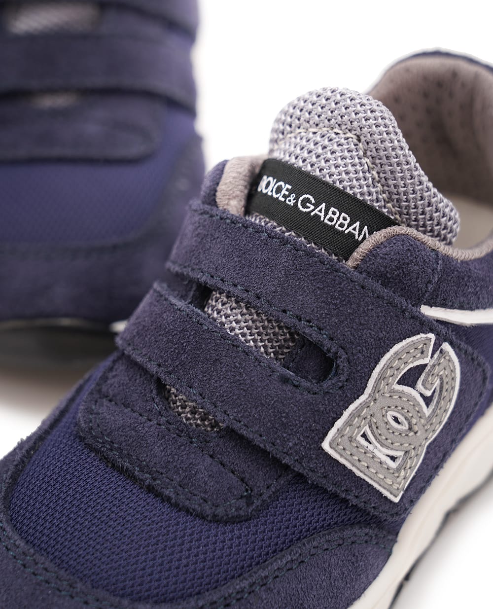 Детские кроссовки Dolce&Gabbana Kids DN0199-AA954, синий цвет • Купить в интернет-магазине Kameron