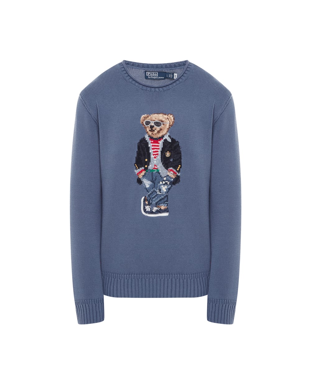 Джемпер Polo Bear Polo Ralph Lauren 710909198001, синий цвет • Купить в интернет-магазине Kameron