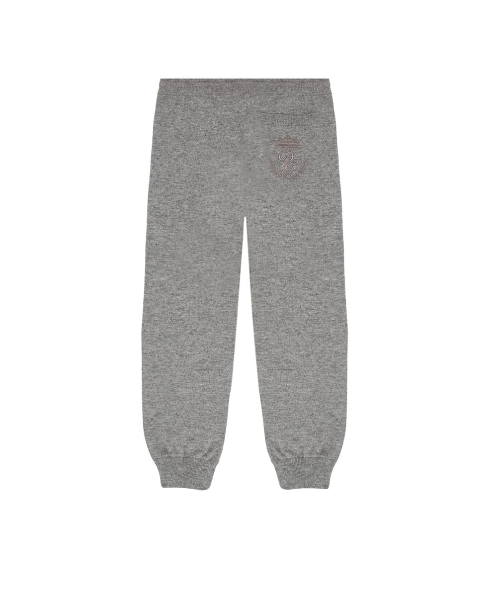 Кашемировые брюки Dolce&Gabbana Kids L4KP00-JAW00-B, серый цвет • Купить в интернет-магазине Kameron