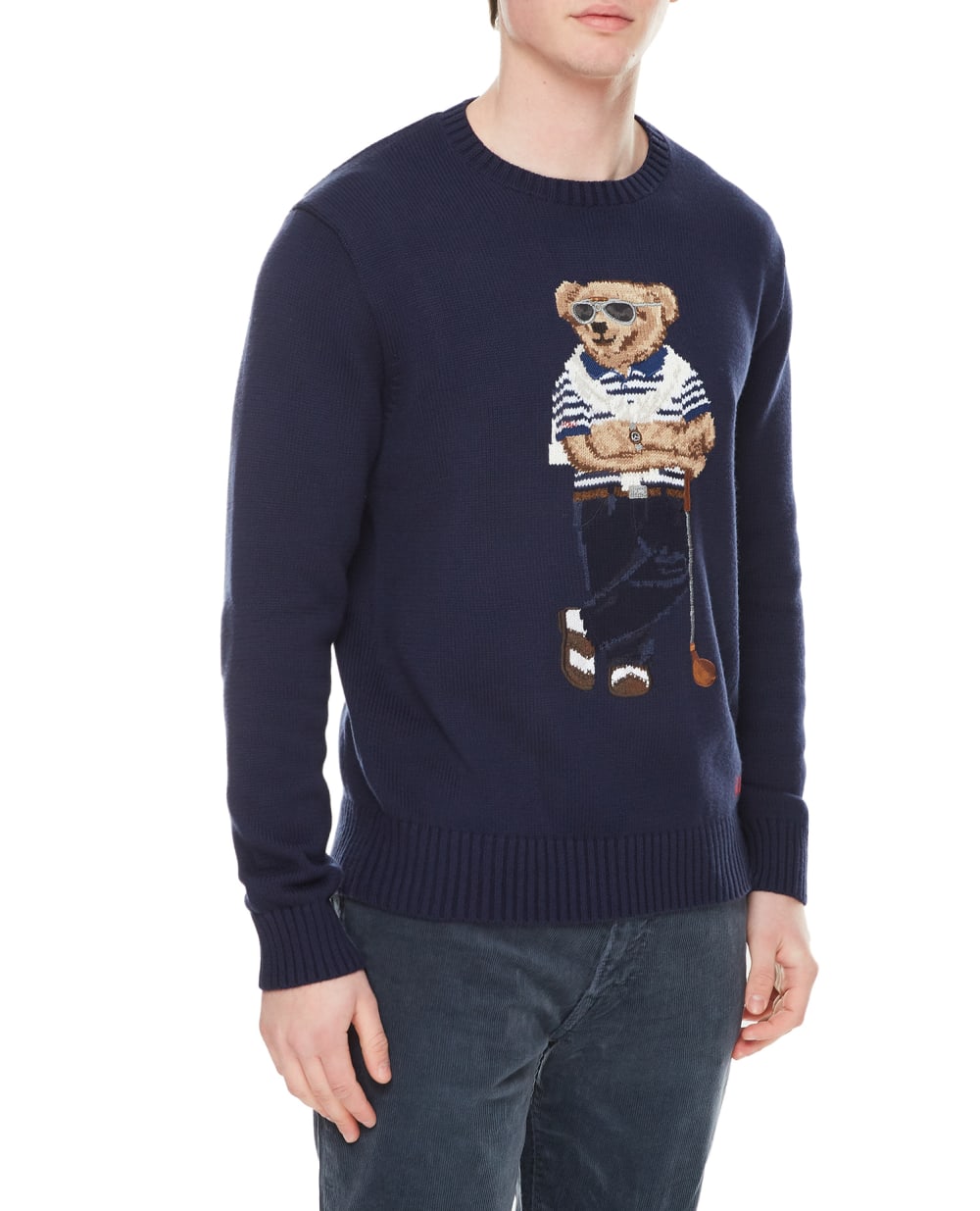 Джемпер Polo Bear Polo Ralph Lauren 710880284001, синий цвет • Купить в интернет-магазине Kameron