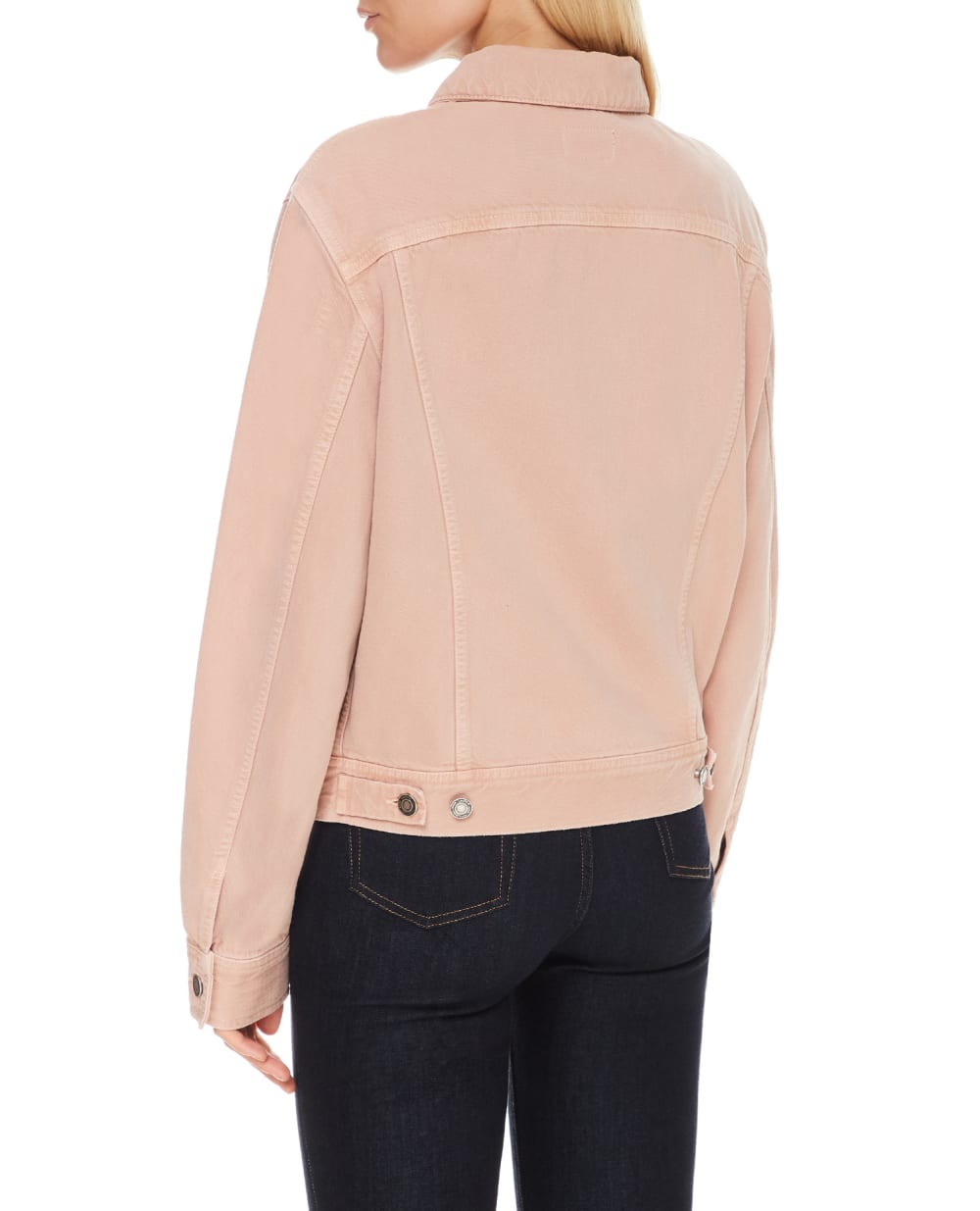 Джинсовая куртка Saint Laurent 640337-Y23NM, розовый цвет • Купить в интернет-магазине Kameron