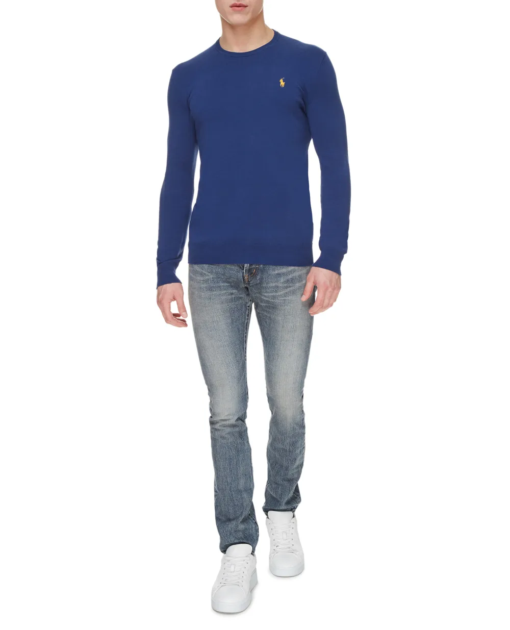 Джемпер Polo Ralph Lauren 710744679030, синий цвет • Купить в интернет-магазине Kameron