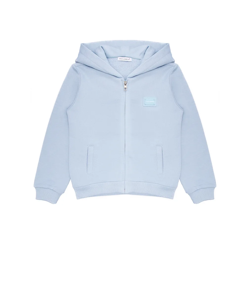 Детская толстовка (костюм) Dolce&Gabbana Kids L1JW2V-G7OLJ-, голубой цвет • Купить в интернет-магазине Kameron
