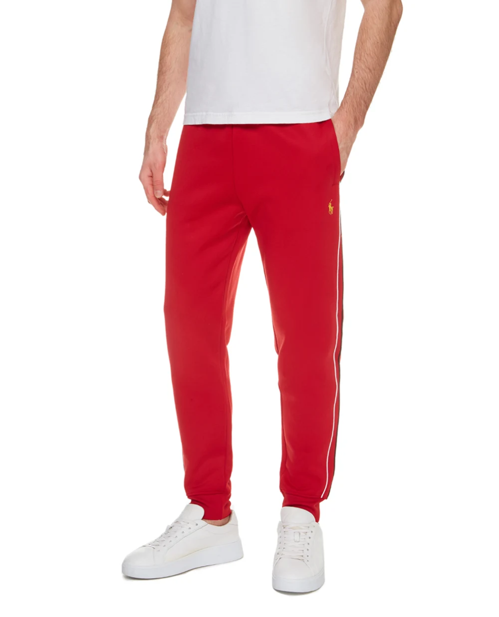 Спортивные брюки Polo Ralph Lauren 710828373001, красный цвет • Купить в интернет-магазине Kameron