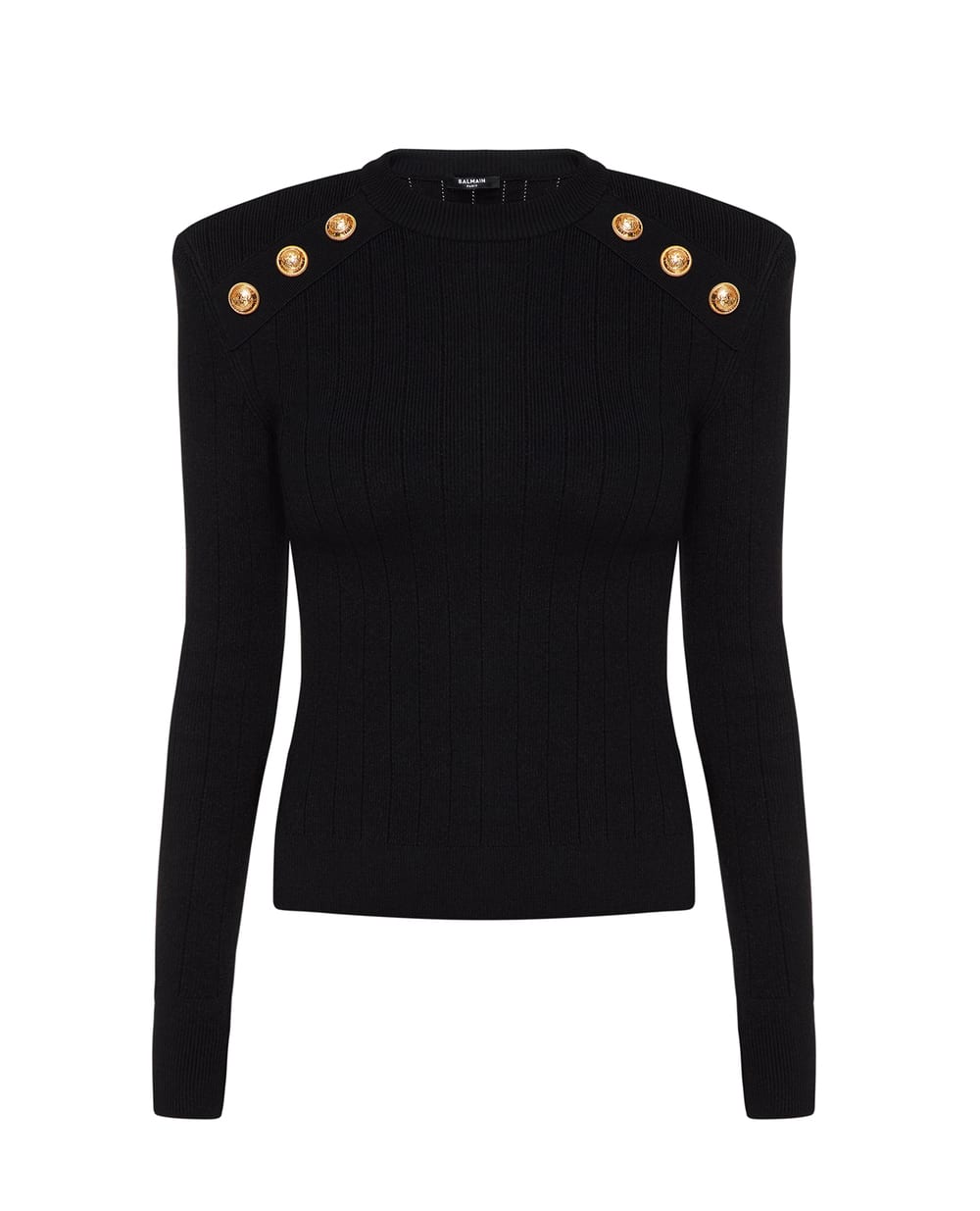 Джемпер Balmain DF1KD001KB07, черный цвет • Купить в интернет-магазине Kameron