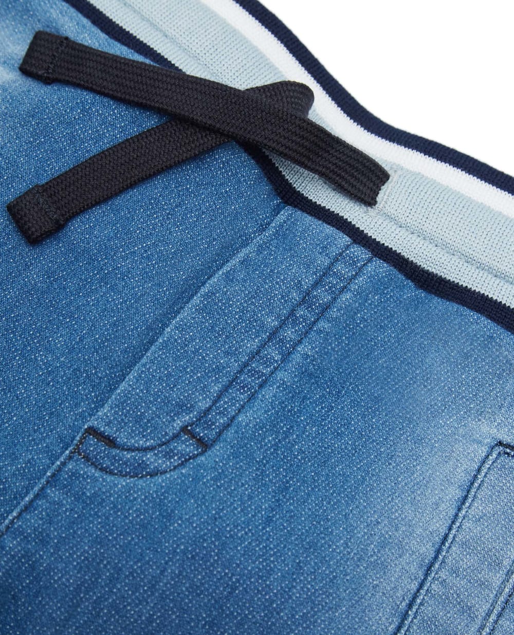 Брюки Dolce&Gabbana Kids L1JPT0-G7YDZ, синий цвет • Купить в интернет-магазине Kameron