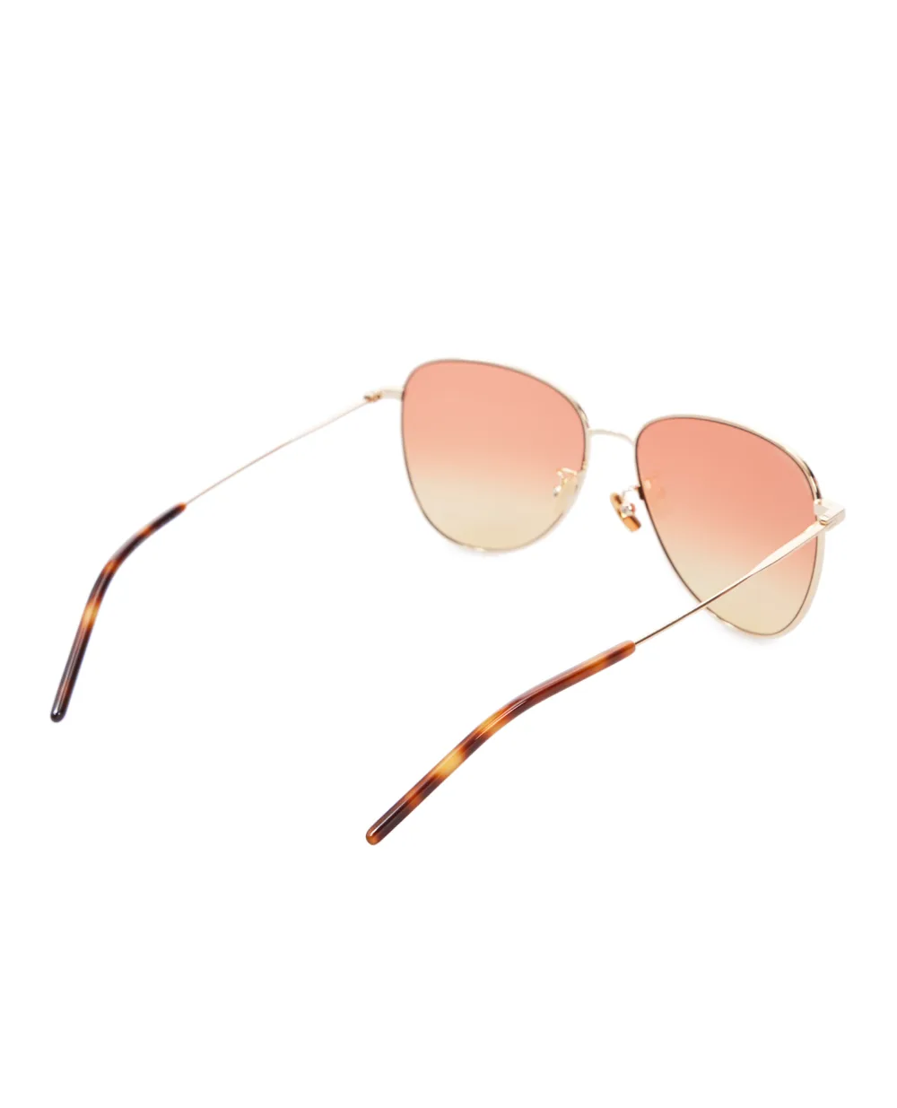 Солнцезащитные очки Saint Laurent SL 328/K-008, золотой цвет • Купить в интернет-магазине Kameron