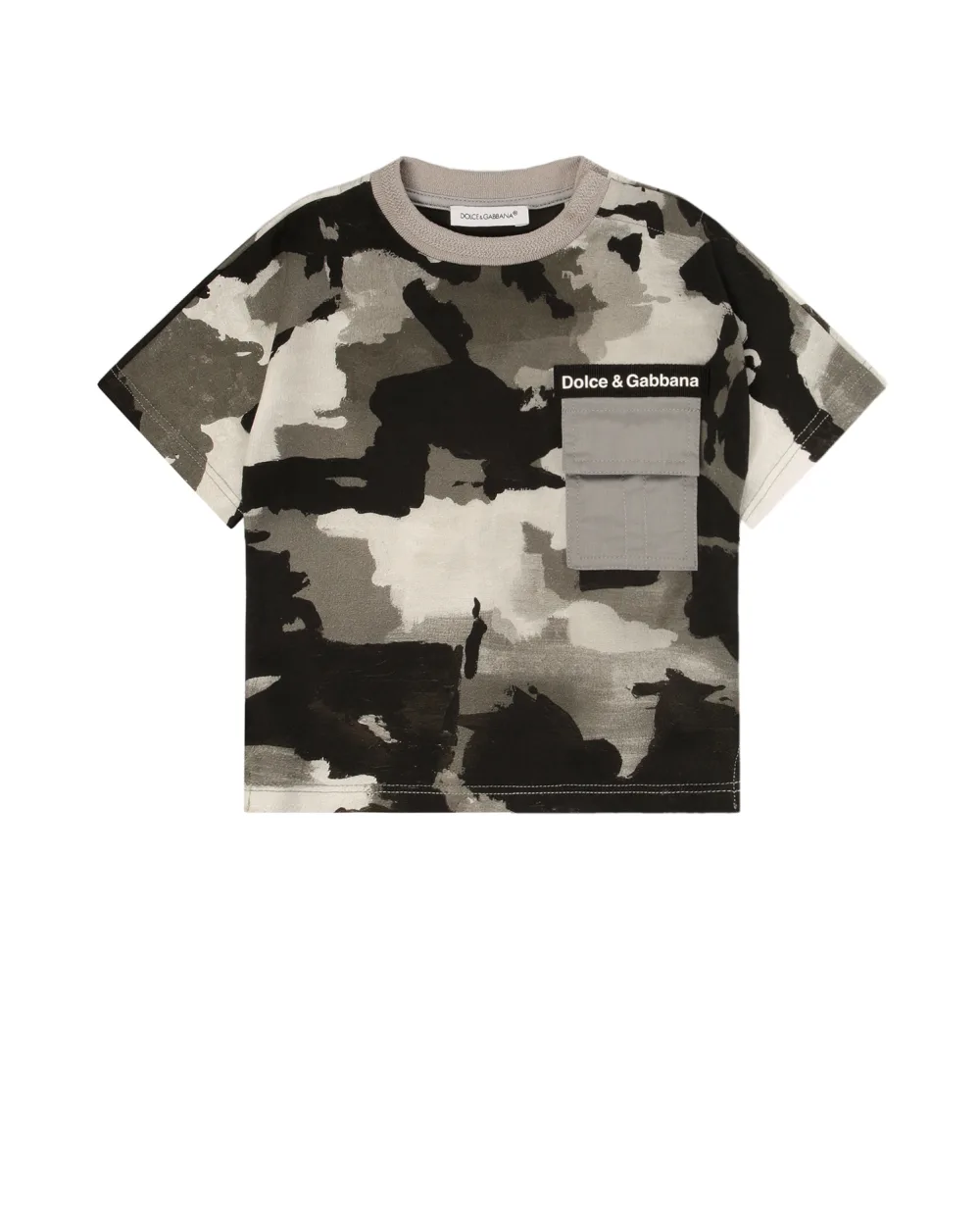 Футболка Dolce&Gabbana Kids L1JTCN-HS7E2, разноцветный цвет • Купить в интернет-магазине Kameron