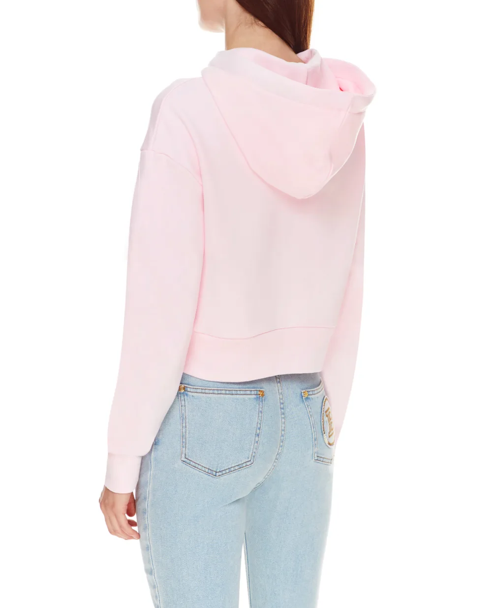 Худи Balmain WF1JP000B013, розовый цвет • Купить в интернет-магазине Kameron