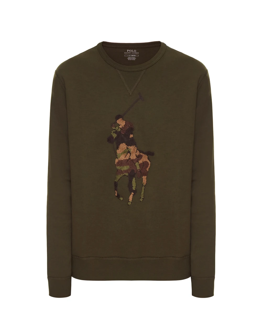 Свитшот Polo Ralph Lauren 710766862019, зеленый цвет • Купить в интернет-магазине Kameron