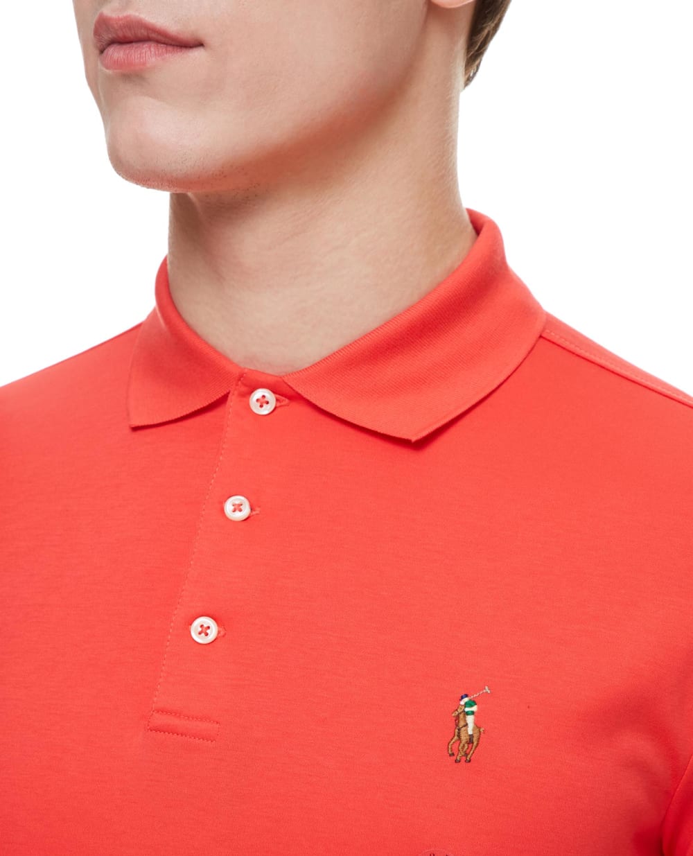 Поло Polo Ralph Lauren 710704319090, красный цвет • Купить в интернет-магазине Kameron