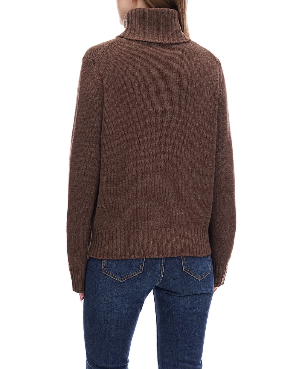 Свитер Polo Ralph Lauren 211891667005, коричневый цвет • Купить в интернет-магазине Kameron