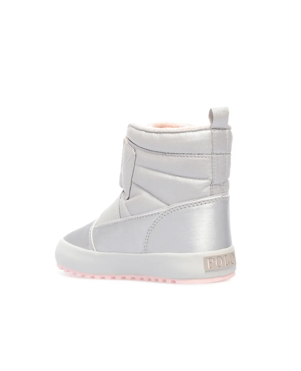 Хайтопы Polo Ralph Lauren Kids 101231-T, серебряный цвет • Купить в интернет-магазине Kameron