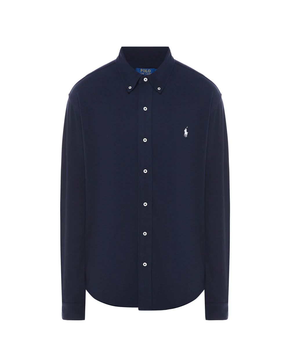Рубашка Polo Ralph Lauren 711654408003, темно-синий цвет • Купить в интернет-магазине Kameron