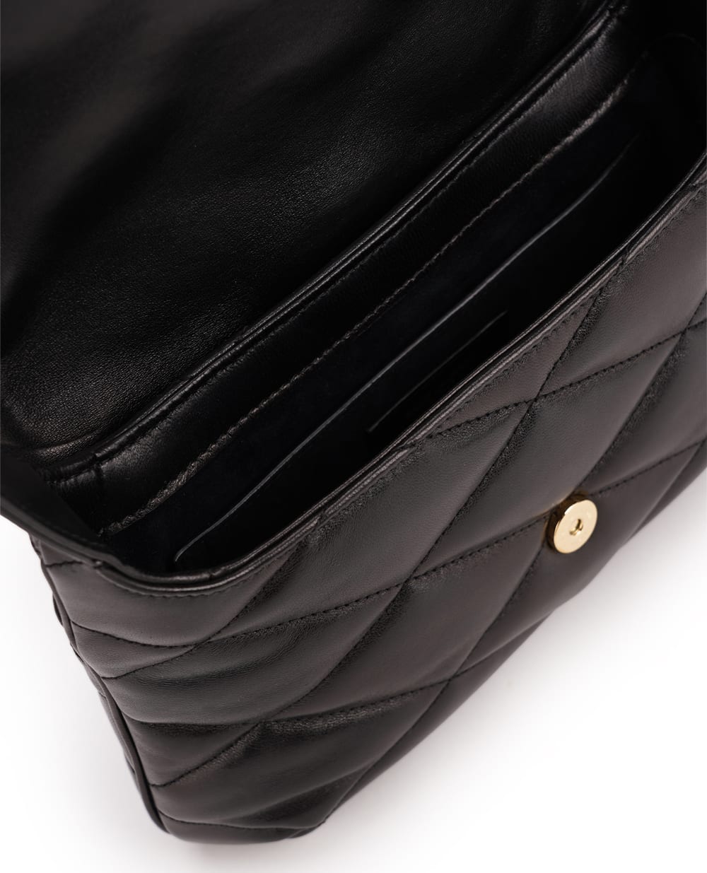 Кожаная сумка Le 57 Hobo Saint Laurent 698567-AABZP, черный цвет • Купить в интернет-магазине Kameron