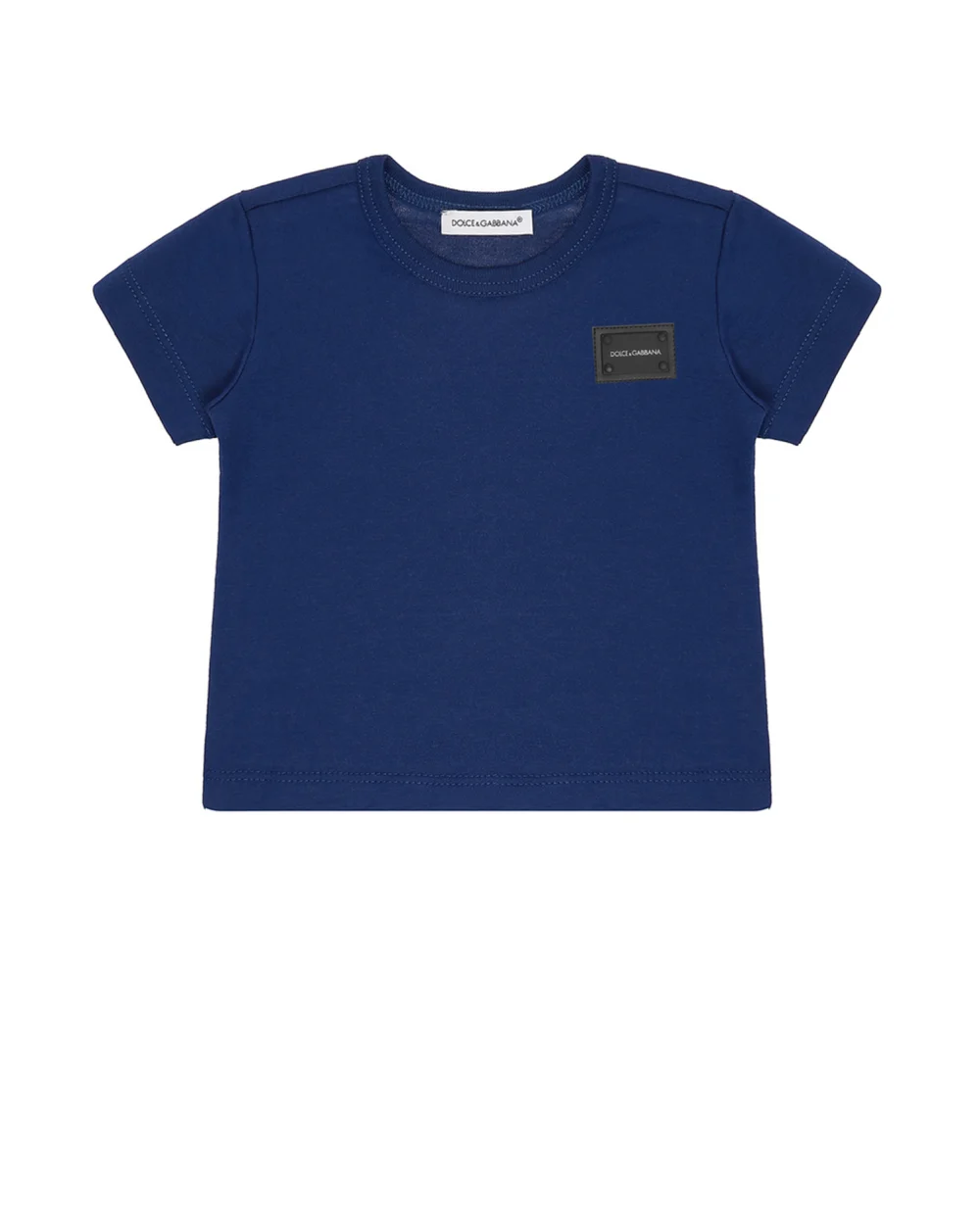Футболка Dolce&Gabbana Kids L1JT7T-G7OLK-, синий цвет • Купить в интернет-магазине Kameron