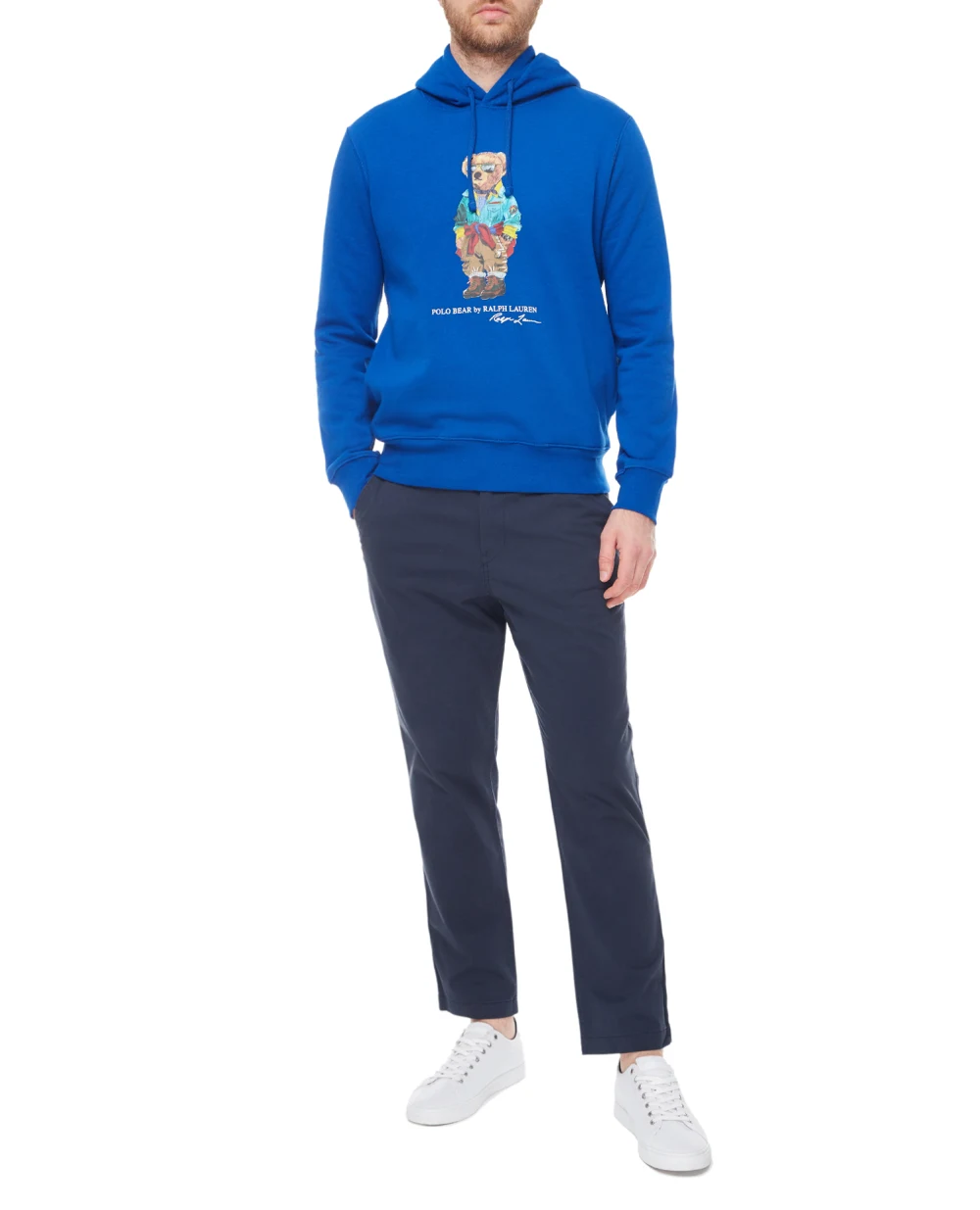 Худи Polo Ralph Lauren 710853309022, синий цвет • Купить в интернет-магазине Kameron