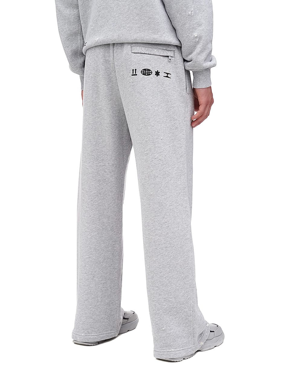 Брюки спортивные (костюм) Dolce&Gabbana GVZ7AT-G7KX9, серый цвет • Купить в интернет-магазине Kameron