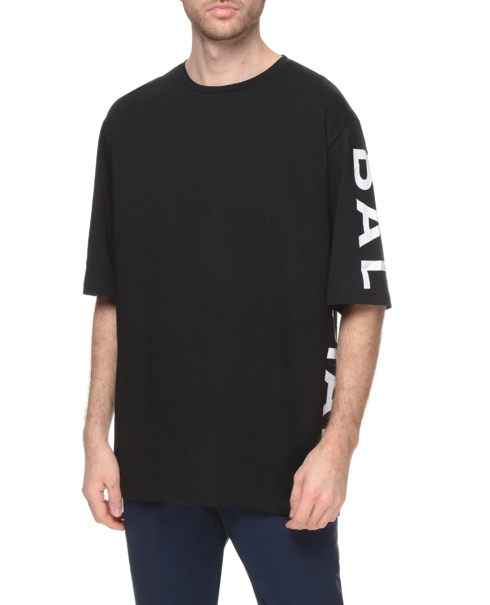 Футболка Balmain XH1EH015BB15, черный цвет • Купить в интернет-магазине Kameron