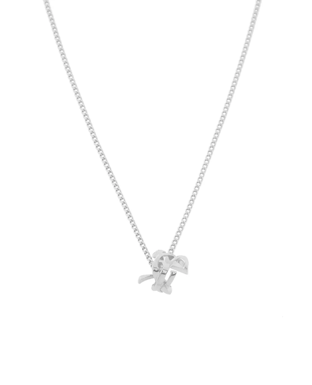 Подвеска Saint Laurent 651779-Y1500, серебряный цвет • Купить в интернет-магазине Kameron