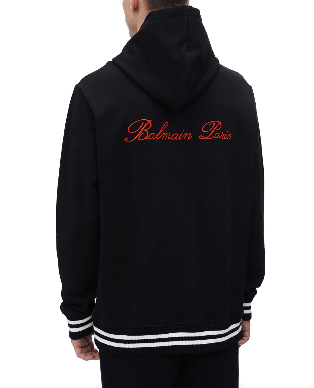 Худи Balmain CH1JT047BC68, черный цвет • Купить в интернет-магазине Kameron