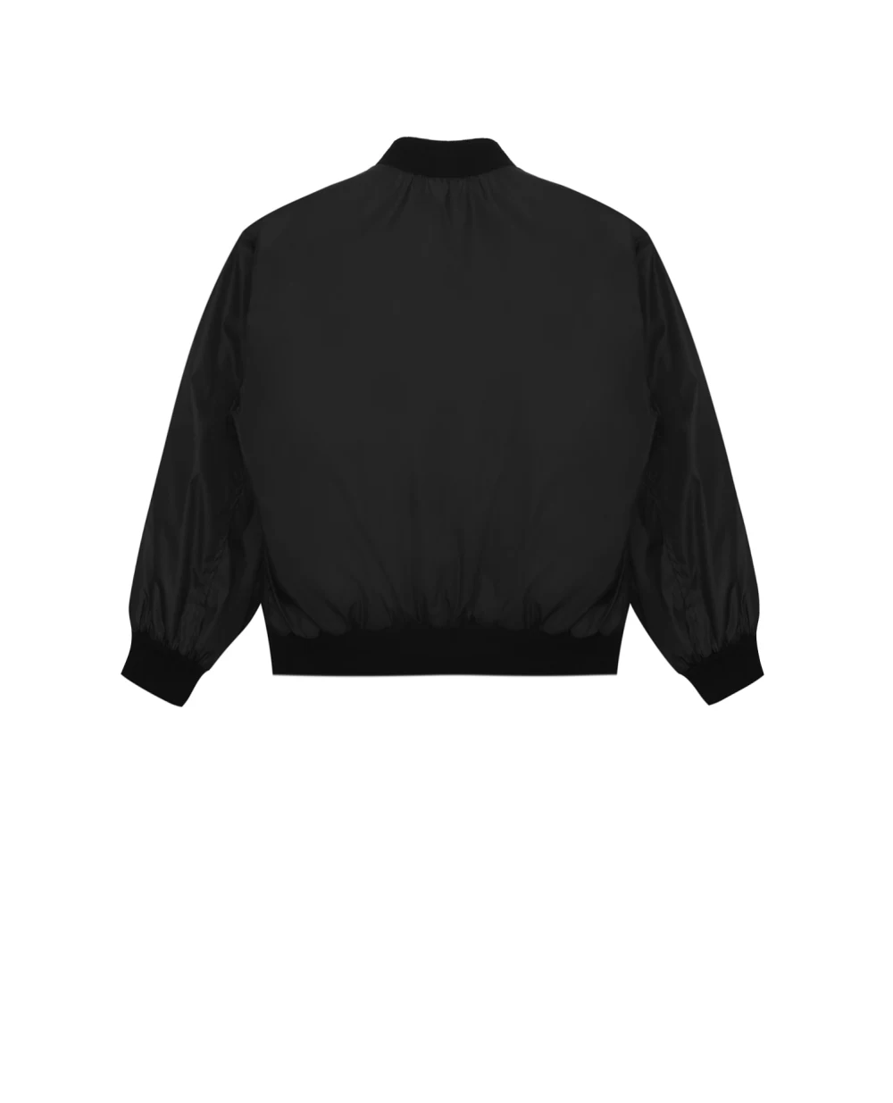Бомбер Dolce&Gabbana Kids L4JB2Y-G7A5W-S, черный цвет • Купить в интернет-магазине Kameron