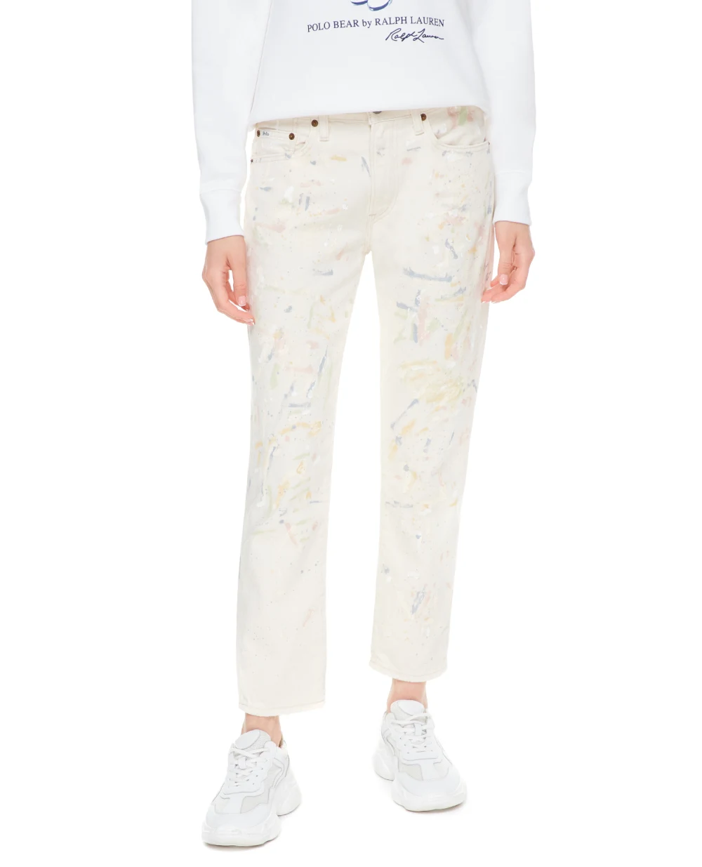Джинсы Polo Ralph Lauren 211834019001, белый цвет • Купить в интернет-магазине Kameron