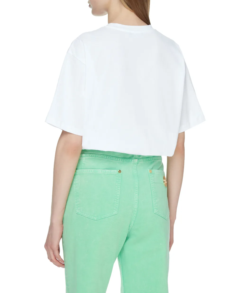 Футболка Balmain VF11558B500, белый цвет • Купить в интернет-магазине Kameron