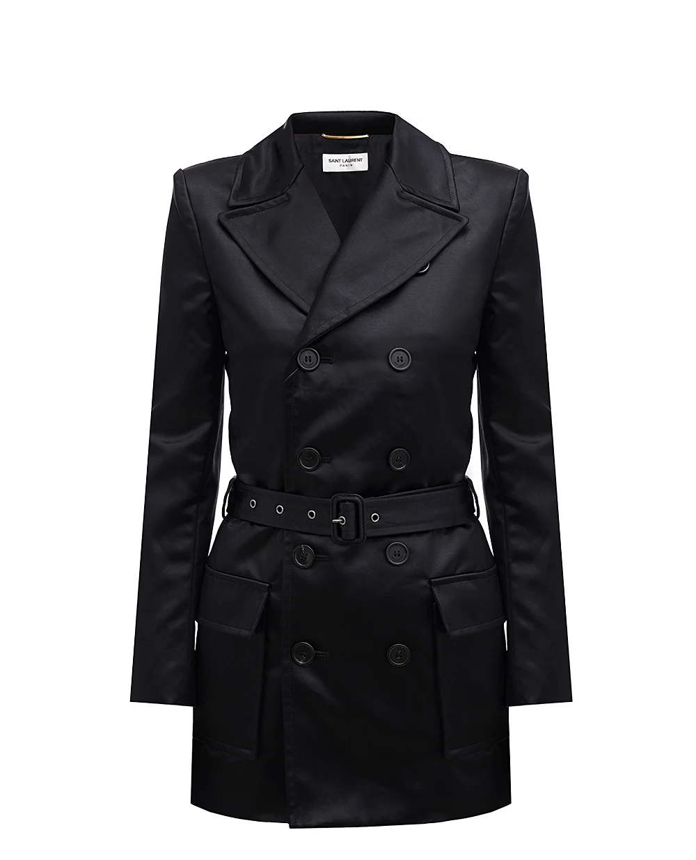 Жакет Saint Laurent 778548-Y3C76, чорний колір • Купити в інтернет-магазині Kameron