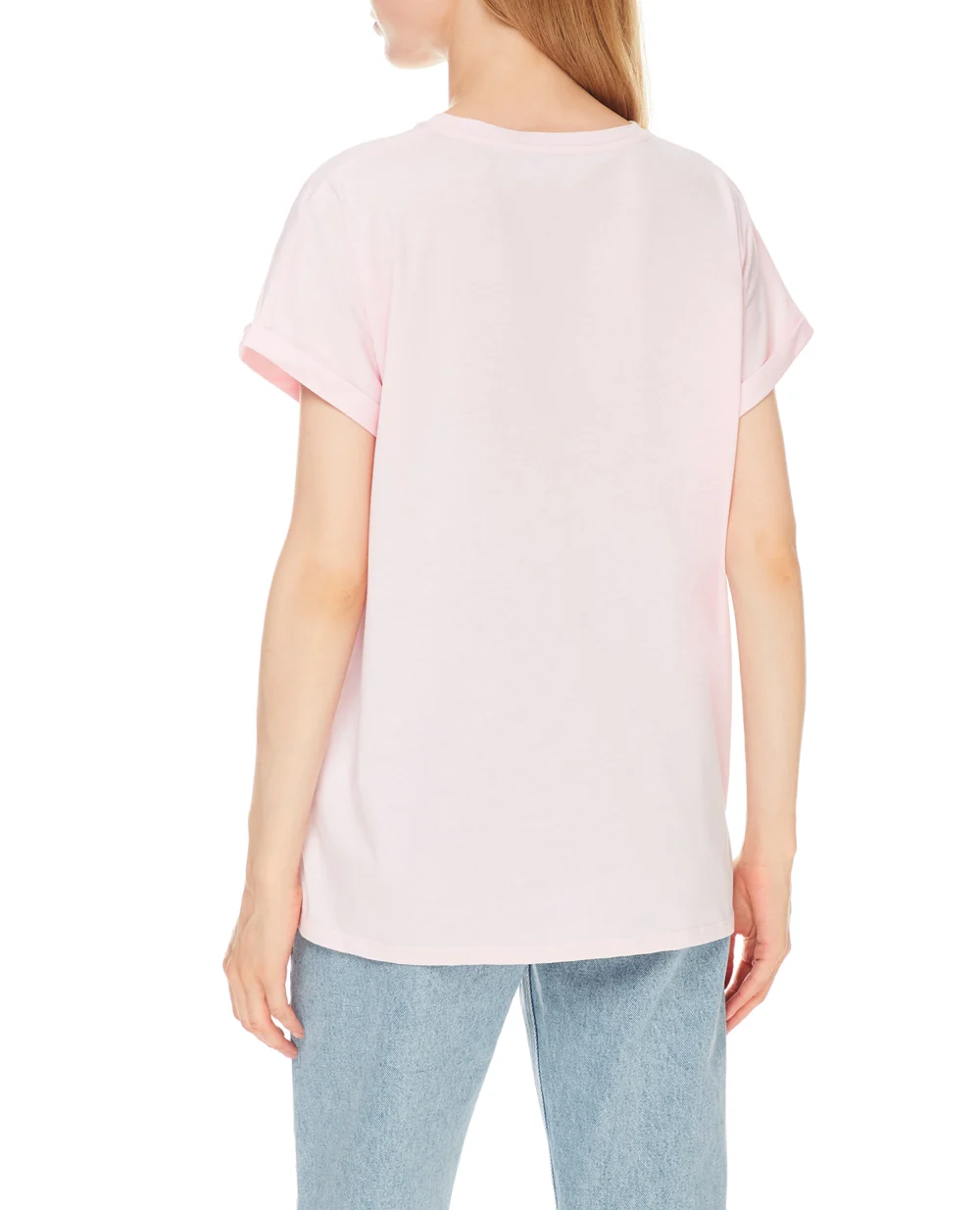 Футболка Balmain WF1EF010B013, розовый цвет • Купить в интернет-магазине Kameron