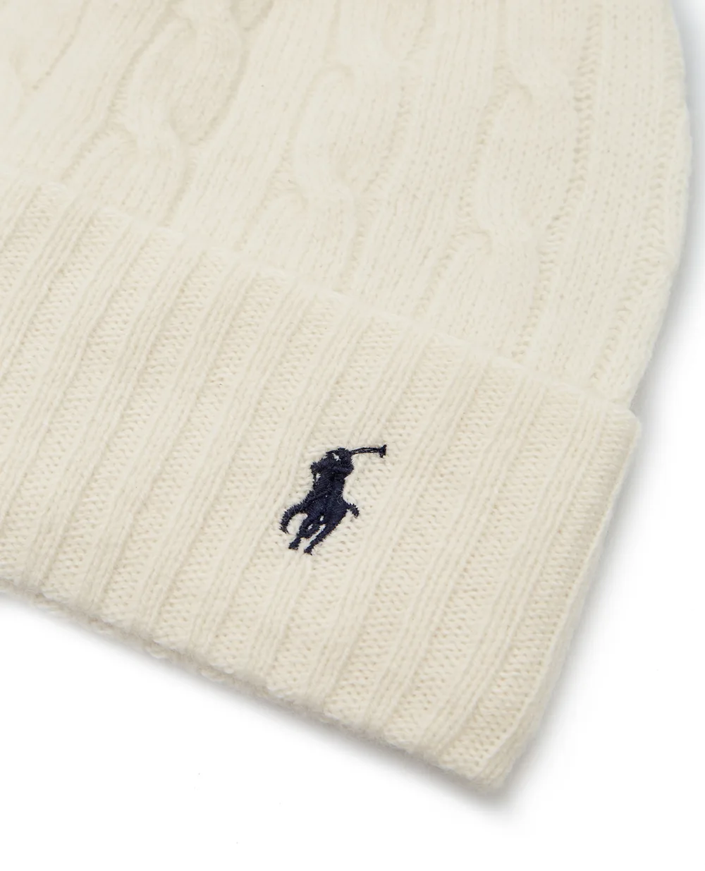 Шерстяная шапка Polo Ralph Lauren 455858396003, белый цвет • Купить в интернет-магазине Kameron