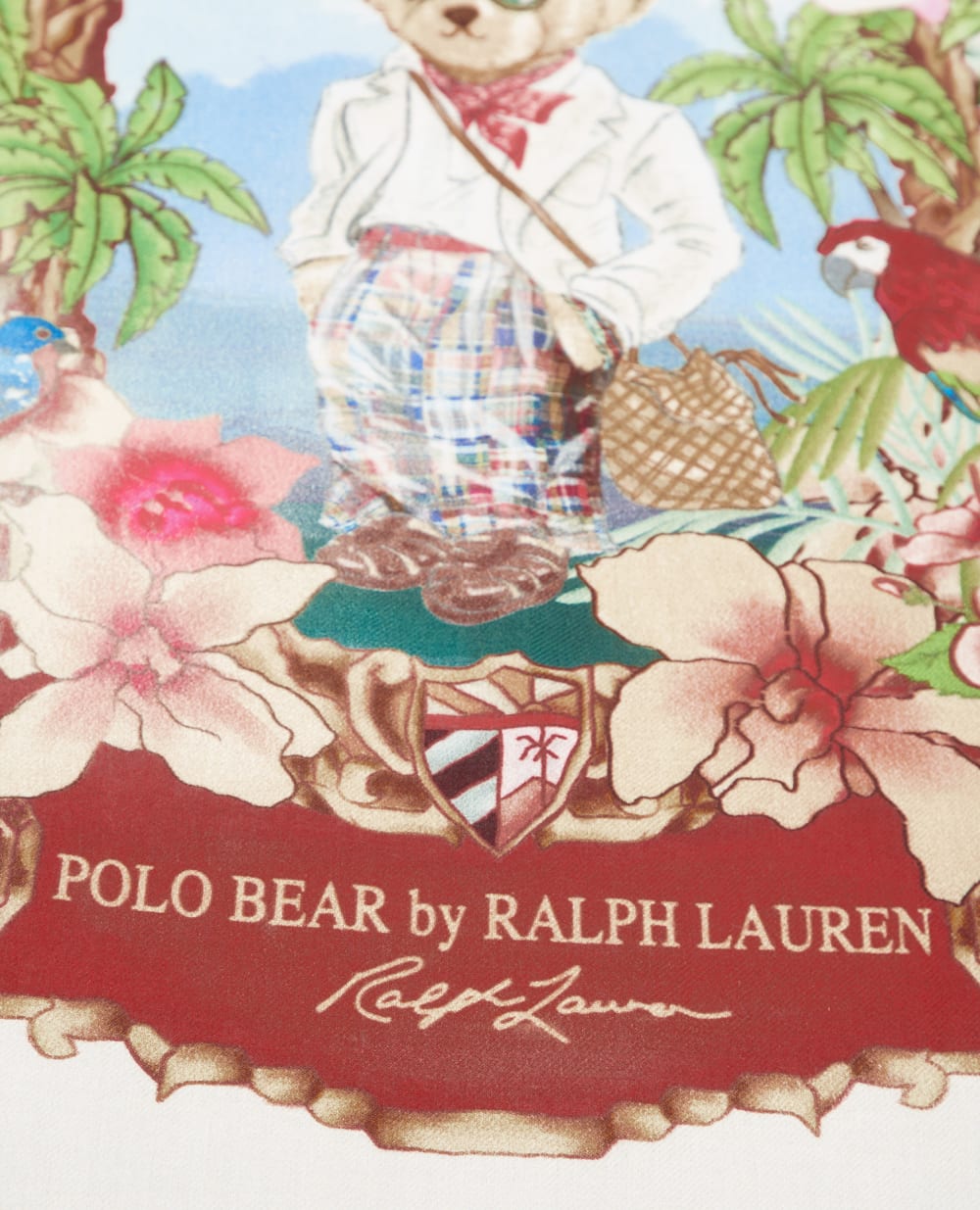 Платок Polo Bear Polo Ralph Lauren 455909247001, разноцветный цвет • Купить в интернет-магазине Kameron