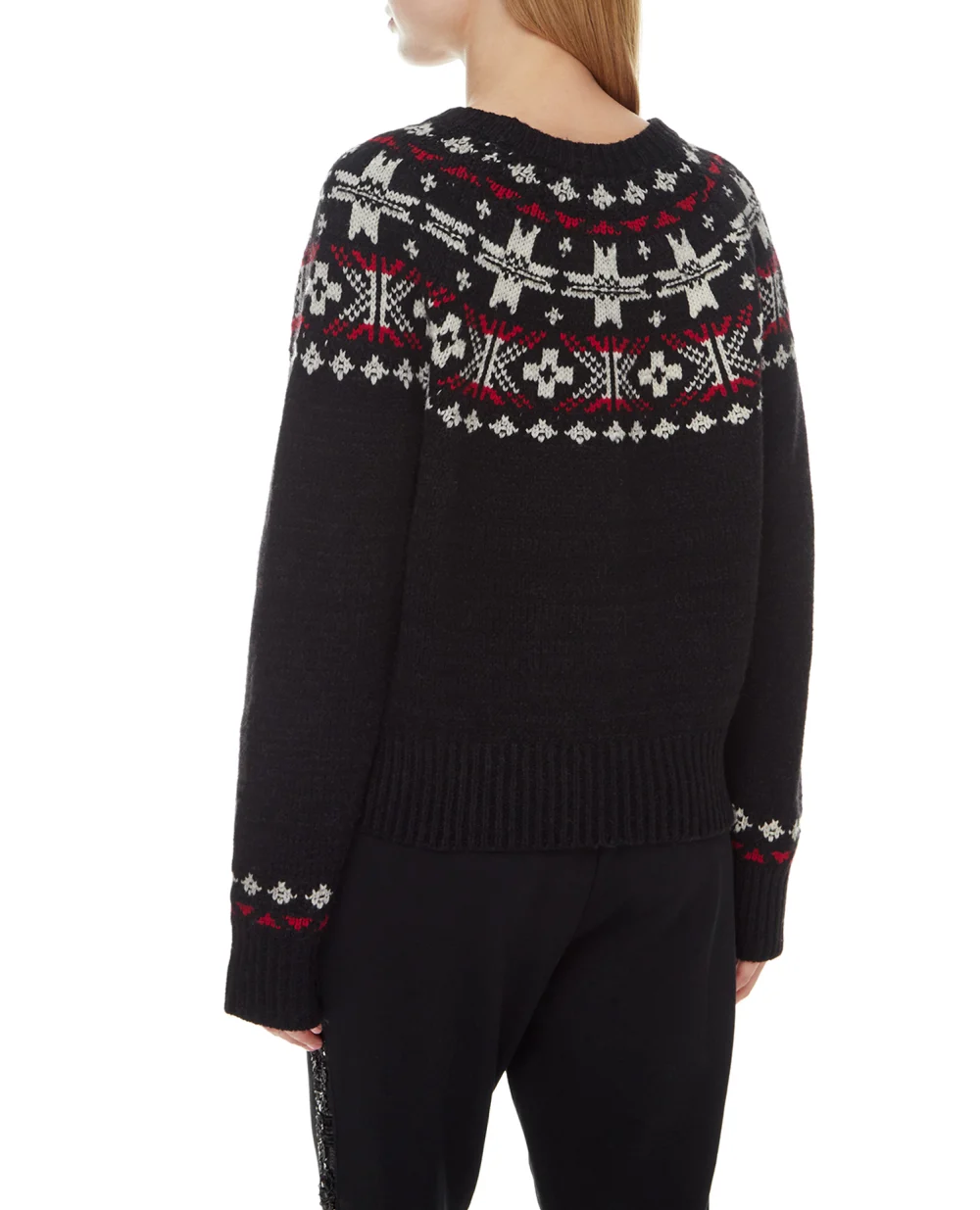 Шерстяной свитер Polo Ralph Lauren 211850926001, черный цвет • Купить в интернет-магазине Kameron