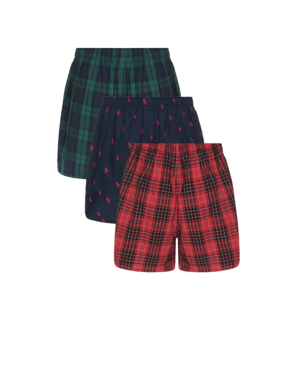 Боксеры (3 шт) Polo Ralph Lauren 714784458009, разноцветный цвет • Купить в интернет-магазине Kameron