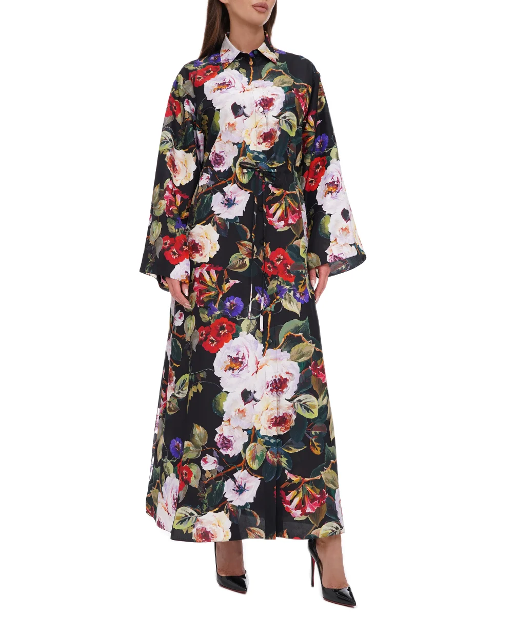 Кафтан Dolce&Gabbana F6EAMT-IS1SN, разноцветный цвет • Купить в интернет-магазине Kameron