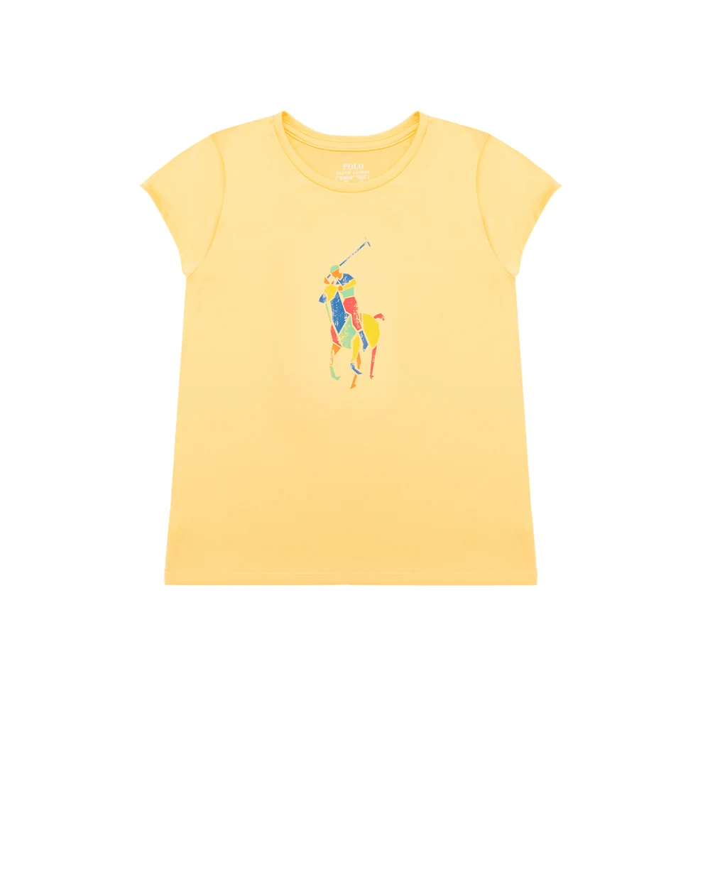 Детская футболка Polo Ralph Lauren Kids 313856386002, желтый цвет • Купить в интернет-магазине Kameron