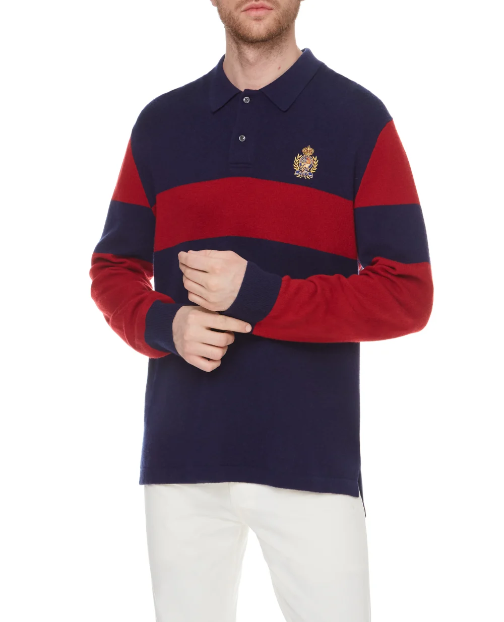 Кашемировое поло Polo Ralph Lauren 710729267001, разноцветный цвет • Купить в интернет-магазине Kameron
