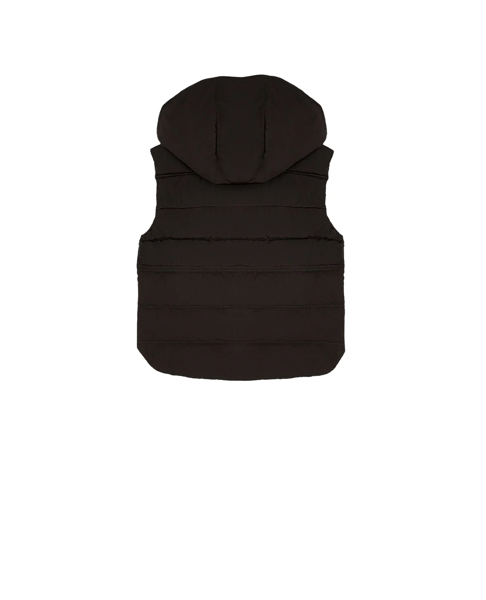 Детский пуховой жилет Dolce&Gabbana Kids L4JB2Z-G7A5Y-S, черный цвет • Купить в интернет-магазине Kameron