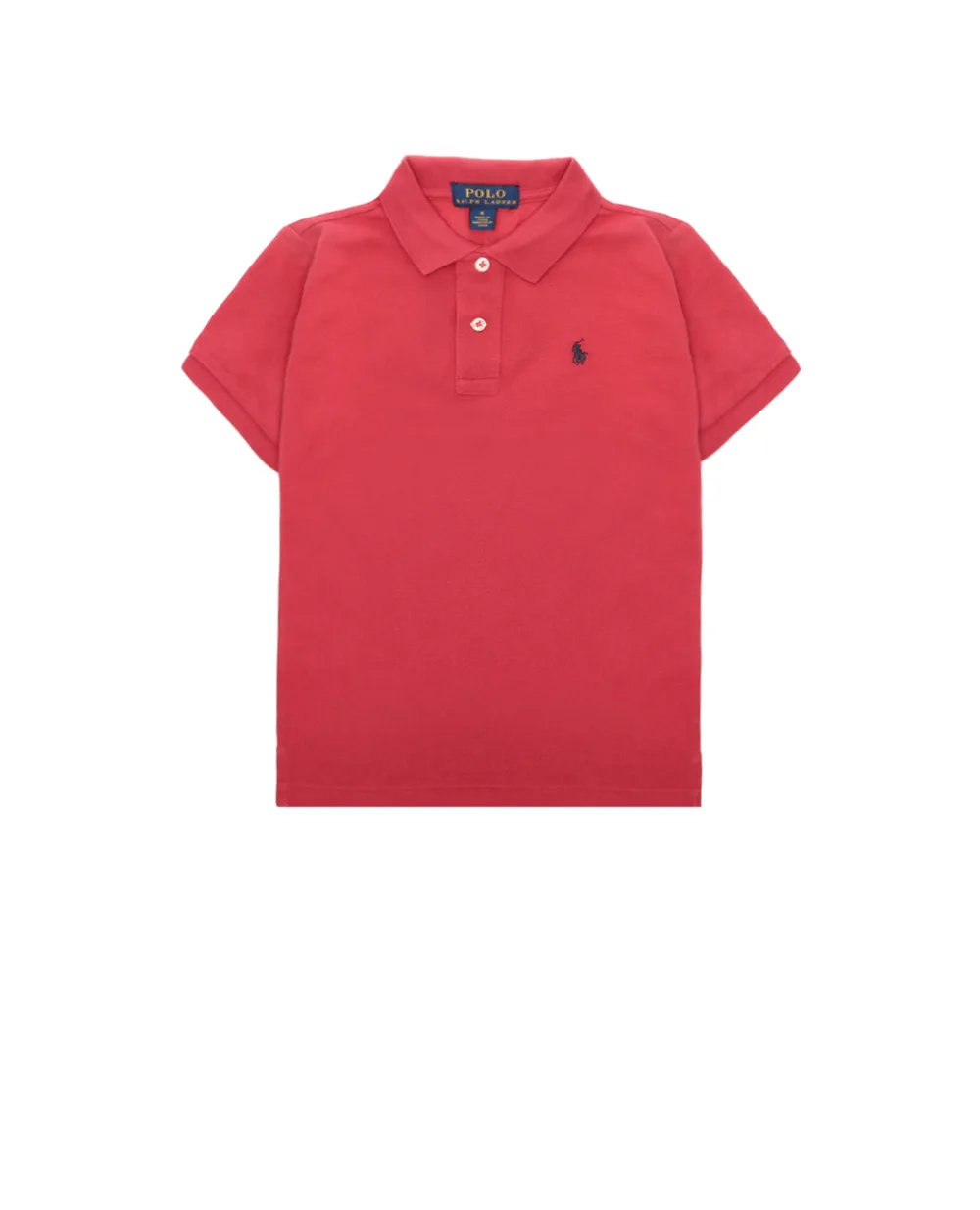 Детское поло Polo Ralph Lauren Kids 322703632010, красный цвет • Купить в интернет-магазине Kameron