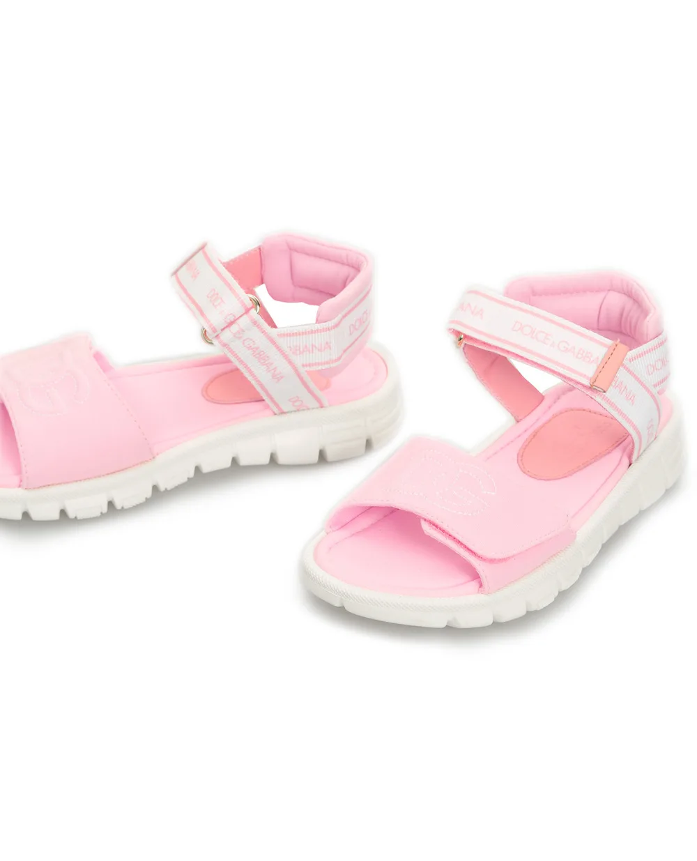 Сандали Dolce&Gabbana Kids DA5061-AY233-S, розовый цвет • Купить в интернет-магазине Kameron