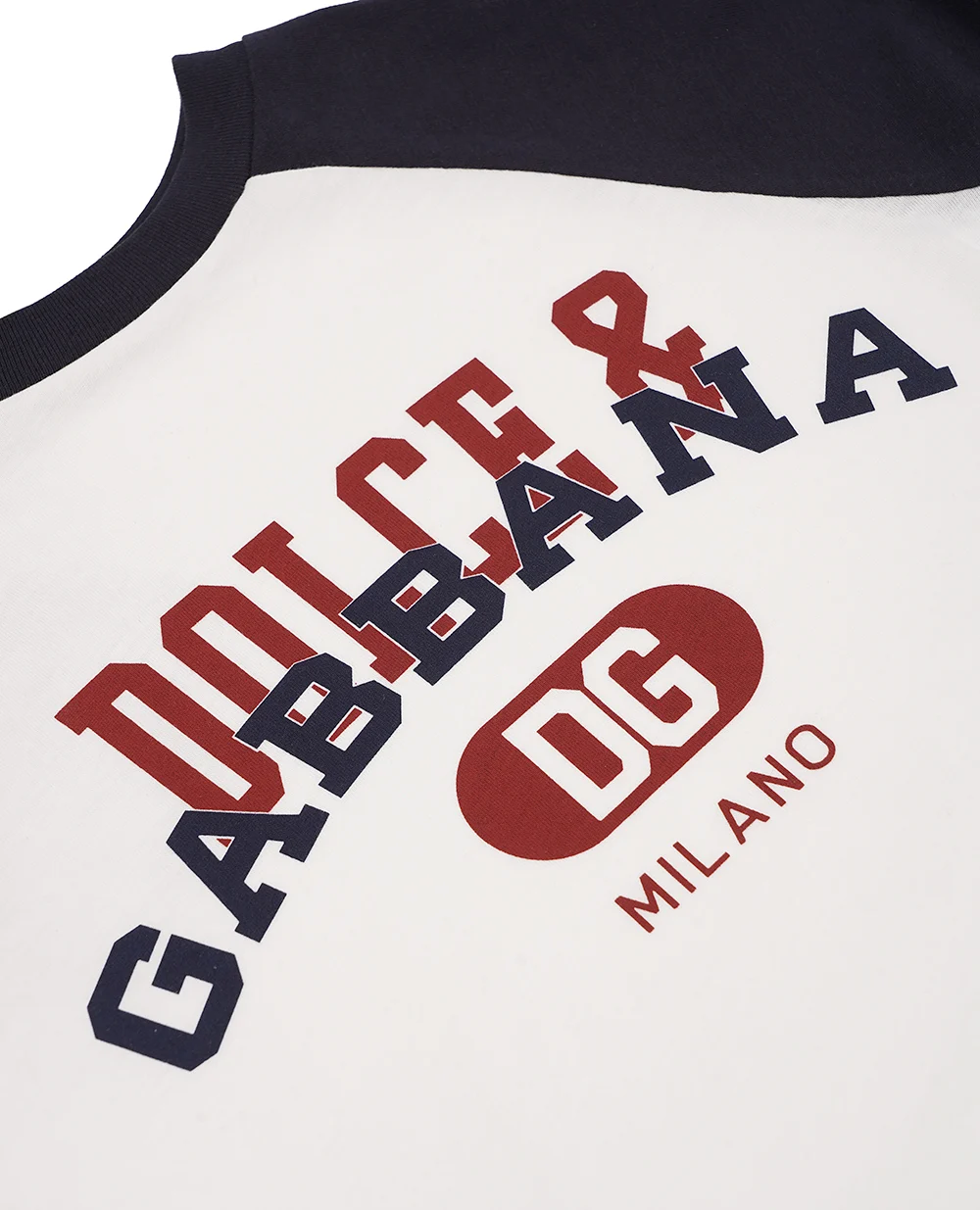 Детский лонгслив Dolce&Gabbana Kids L4JTHZ-G7NOC-B, белый цвет • Купить в интернет-магазине Kameron
