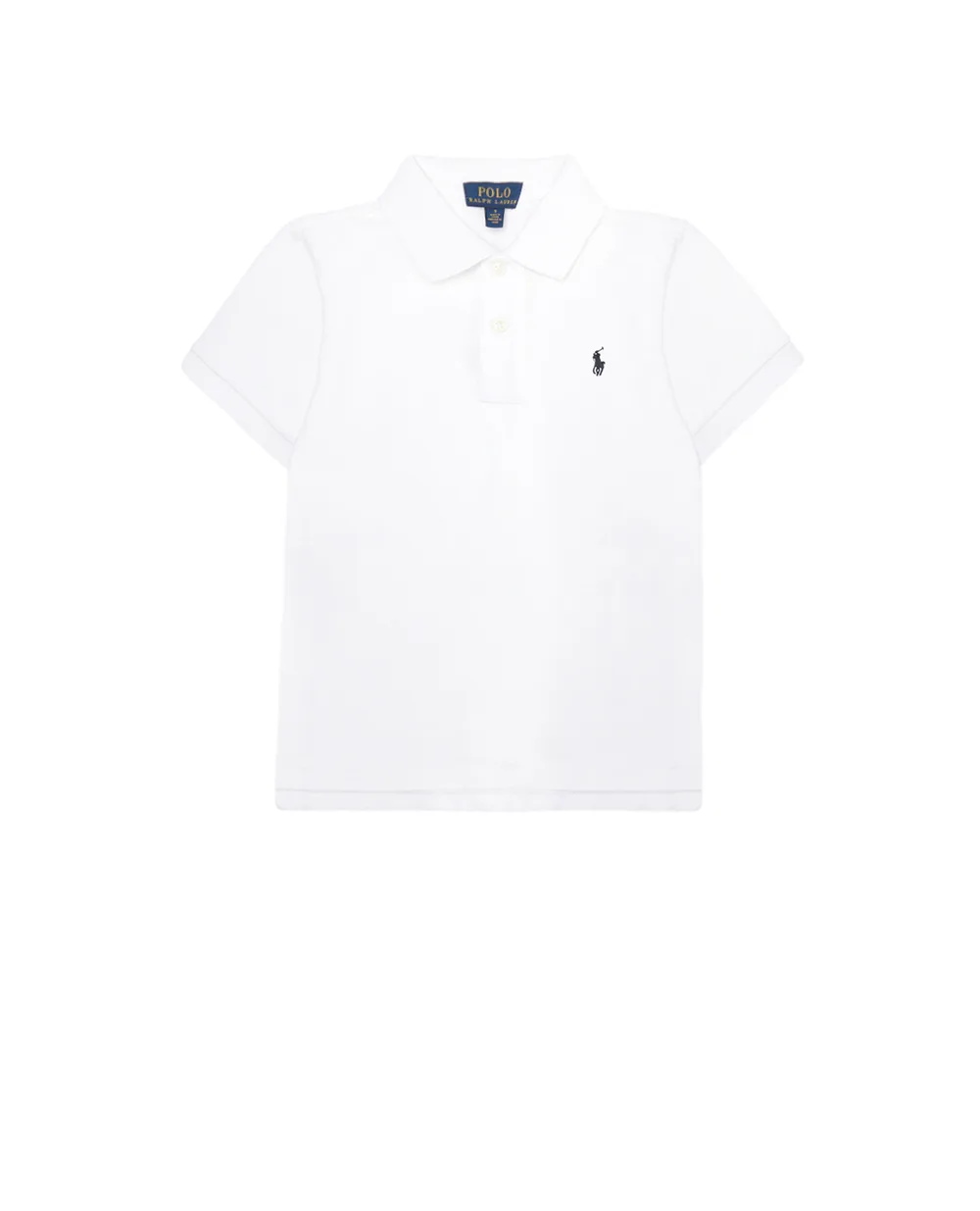 Детское поло Polo Ralph Lauren Kids 323603252004, белый цвет • Купить в интернет-магазине Kameron