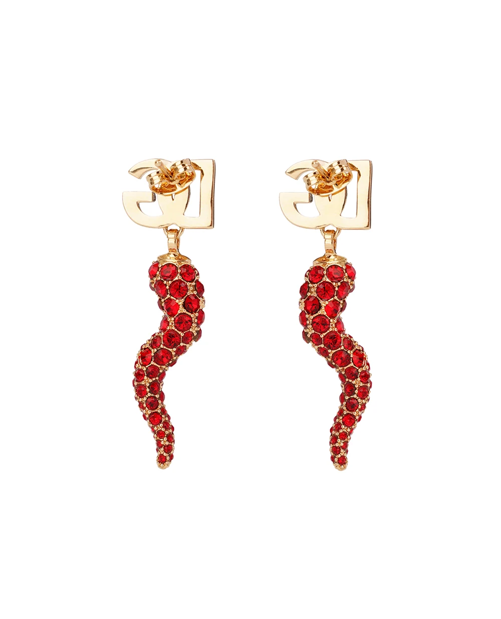 Сережки Dolce&Gabbana WEQ6C6-W1111, золотий колір • Купити в інтернет-магазині Kameron