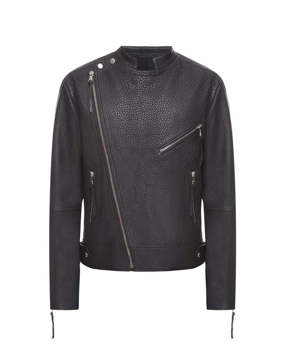 Кожаная косуха Balmain XH1TD155LB14, черный цвет • Купить в интернет-магазине Kameron