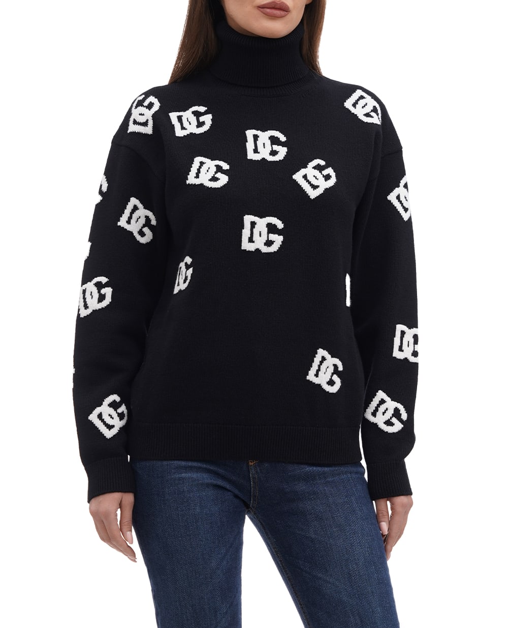 Свитер Dolce&Gabbana FXI25T-JBVX8, черный цвет • Купить в интернет-магазине Kameron