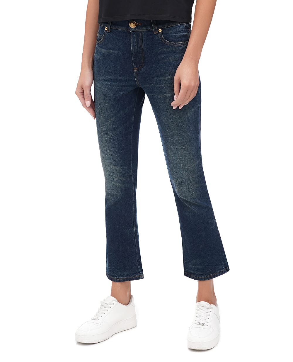 Джинсы Balmain BF0MJ001DD63, синий цвет • Купить в интернет-магазине Kameron