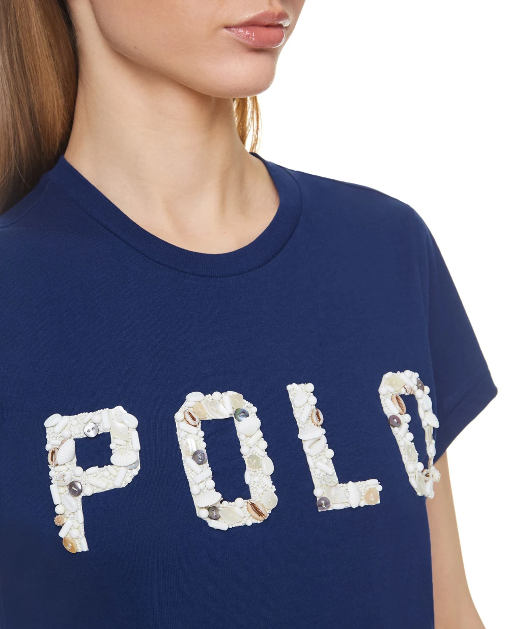 Футболка Polo Ralph Lauren 211827661002, синий цвет • Купить в интернет-магазине Kameron