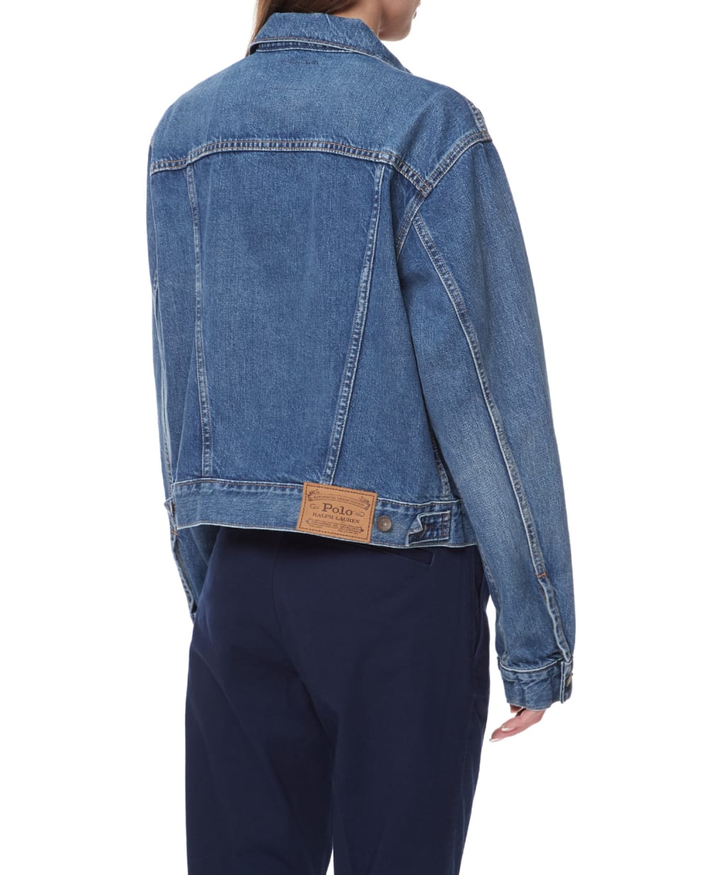 Джинсовая куртка Polo Ralph Lauren 211890141001, синий цвет • Купить в интернет-магазине Kameron