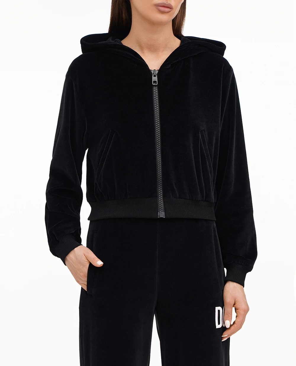 Толстовка DGVIB3 (костюм) Dolce&Gabbana F9R44Z-FUVJH, черный цвет • Купить в интернет-магазине Kameron
